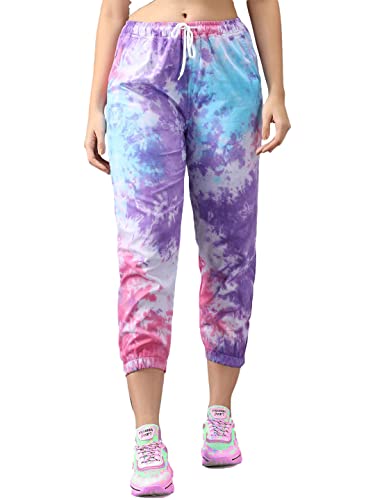 Image of Leriya Fashion Women's Joggers Harem Pants Lightweight Athletic Tapered Lounge Pants for Workout Yoga Running with Pockets