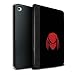 Produktbild Stuff4 PU-Leder Hülle/Case/Brieftasche für Apple iPad Mini 4 Tablet/Helm/Gesichtsmaske Muster/Alien Jäger Filmkunst Kollektion