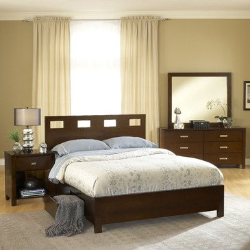 Modus Furniture Riva Mirror, Chocolate Brown #TOP4