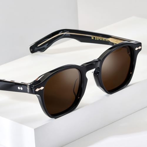Image of HEPIDEM Acetate Glasses Frame Men Women Square Eyeglasses Optical Spectacles MZEPH
