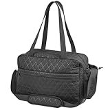Ecehyon Travel Duffel Bag, Lightweight Bag with Wet Pocket, Water-Resistant Travel bag for Women, Puffer Weekender Bag with Shoe Compartment,Fitness Bag and Daily Use