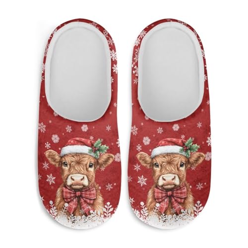 Pantoufles chaudes femme bout fermé chausson confortable et chaussures de vacances