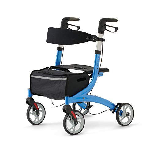 Medline Euro Style Rolling Walker with Seat #TOP16