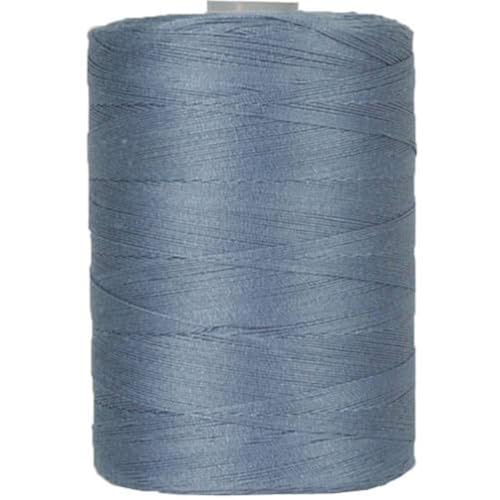 Image of ThreadArt Cotton Quilting Thread, 1000M 50 /3, Denim Blue 757 | Long staple cotton thread for quilting, sewing and serging. Low-lint, smooth thread for clean stitches and strong seams.