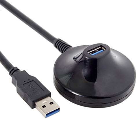 Cablecc USB 3.0 Type-A Male to Female Extension Dock station Docking Cable 0.8m