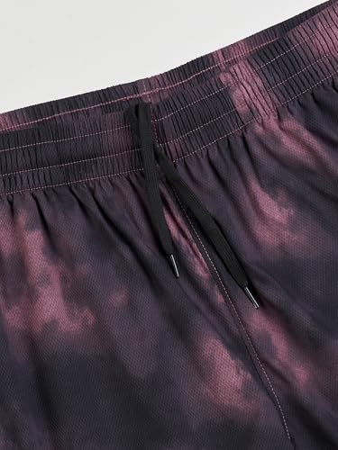Image of TECHNOSPORT Men's Regular Fit All Over Print Stretchable Shorts with Quick Dry, Anti Odour for Gym, Sports and Regular Use