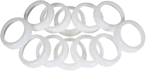 Miniatura 4 de Homeplace Anillo de tarro Mason de boca regular grande  Plástico  Resistente (boca regular, paquete de 6)