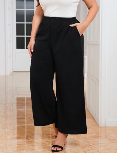 ZOMVA Women's Plus Size Pants2