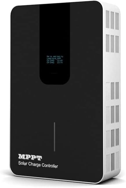 60A MPPT Solar Charge Controller 12V/24V/36V/48V DC Input 60amp Max PV 150V Solar Panel Charge Regulator with Dual RS485 Port fit for Sealed Gel Flooded AGM and Lithium Battery
