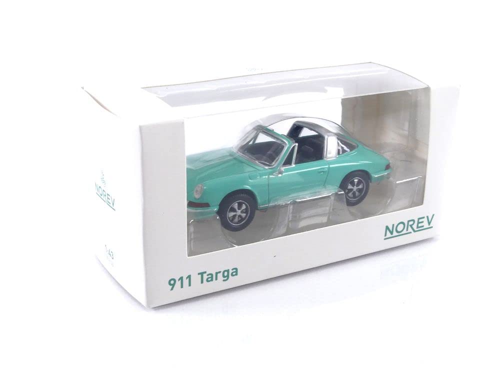 NOREV MODELLINO IN Scala Compatible with Porsche 911 Targa 1969 Green Jet Car 1:43 NV750043, 1/43e - Image 4