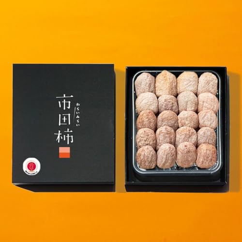 わらいみらい 市田柿 いちだかき 長野県産 干し柿 化粧箱入 450g (お中元 ギフト)