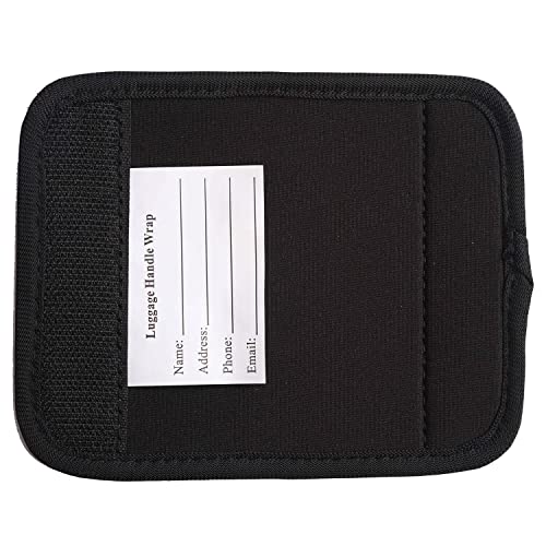Gowraps Suitcase Tags Identifiers-Luggage Handle Wrap Travel Luggage Identifiers For Suitcases Unique Travel Essentials For Airplane/Flying/Luggage (Colorful Check) #TOP2