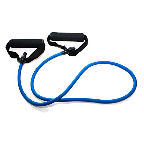 Elástico Extensor Vertical Fitness Yoga Exercícios Ginástica AZUL FORTE