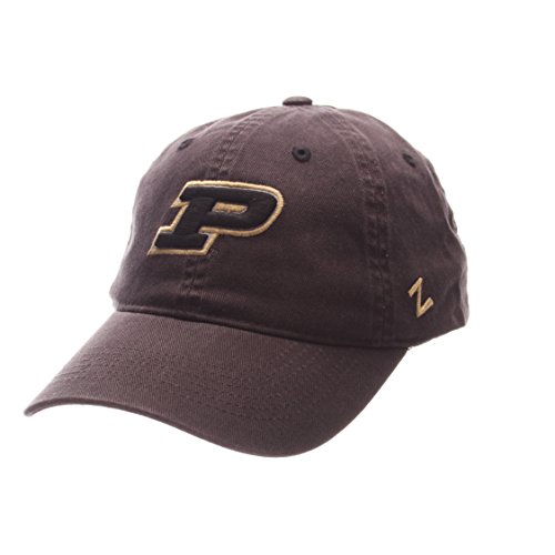NCAA Zephyr Purdue Boilermakers Mens Scholarship Relaxed Hat, Adjustable, Team Color
