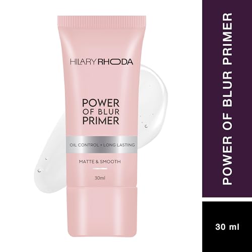 Hilary Rhoda Power of Blur Primer | Lightweight & Silicone-Based Primer | Matte Finish & Oil-Control Primer | Infused with Vitamin A & E | Water-Proof & Smoothening Primer |... - Image 7