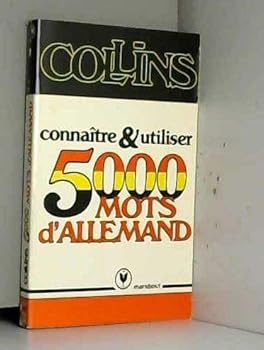 Paperback Connaitre et utiliser 5 000 mots d'allemand [French] Book