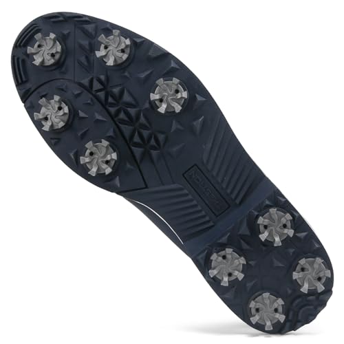 Image of Golf Shoes Men Spikes Classic Golf Footwears Male Walking Sneakers for Golfers Size 7-14