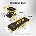 YELLOW JACKET Garage Creeper Seat, 2-in-1 Mechanic Stool, 36 Inches Foldable Z Garage Seat with 6 PCS Wheels, 330 LBS Capacity Rolling Automotive Creeper Lay Down or Sit for Shop, Auto Repair