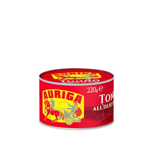 Auriga Tonno in Olio di Oliva 220gr. Senza conservanti. Fonte