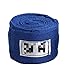 TFGUOqun Benda da Boxe 2 Rolls Boxing Hand Wraps Boxing Bandage Sanda Muay Thai Kick Kick Boxing Handwraps per Allenamento bendaggi 3 Metri per Il Combattimento di Boxe (Color : Blue)
