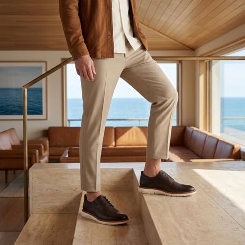 Image of Marc Joseph New York Mens Cloud Street Oxford(Hands Free Technology)