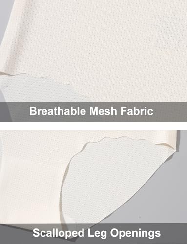 Panegy Teen Girls Seamless Briefs Mid Waist Soft Underwear Solid Color Knickers 4 Pack 7-16 Years4