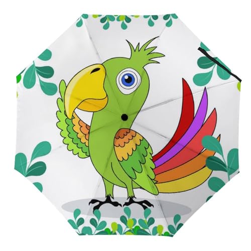 Parapluie automatique pliant compact motif cheerleading original pour voyages et trajets quotidiens
