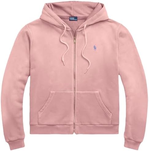 Polo Ralph Lauren Womens Full Zip Hoodie, Rl Grey Heather, X-Small
