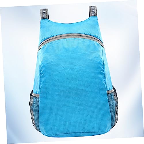 Multifunctional Travel Bag Foldable Storage Backpack Large Capacity Backpack for Essentials Durable Shoulder Straps Blue4