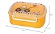 SIGIKID 25267 Brotzeitdose Bodo Bagger, BPA-frei, sicher, leicht, mit Bügelverschluss, Lunchbox mit Einsatz - für Brotzeit, Frühstück, Kindergarten, für Kinder ab 2 Jahren, Gelb/ Bodo Bagger 17x11x7cm
