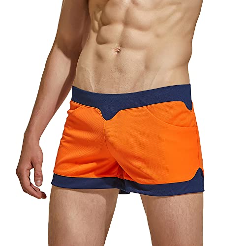 Men's Casual Lounge Boxer Shorts Soft Pajama Shorts Sleep Bottom Sleepwear Underwear3