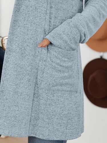 Image of LILLUSORY Cardigan Sweaters for Women Lightweight Cardigans Fall Outfits | Open Front Long Cardigan with Pockets, Business Casual Outfits, Airport Travel Outfits, Teacher Outfits, 2026 Fall Fashion