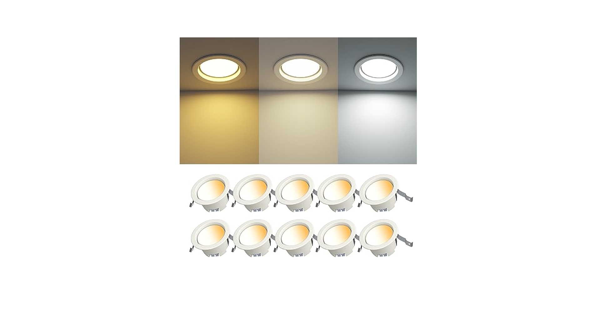 シルバー ダウンライト 金属製 面付けダウンライト:丸型 LOOX LED 2027 家具金物