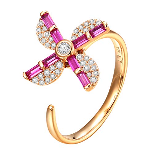 Bague ouverte en alliage de neige | Bijoux de mode élégants pour filles