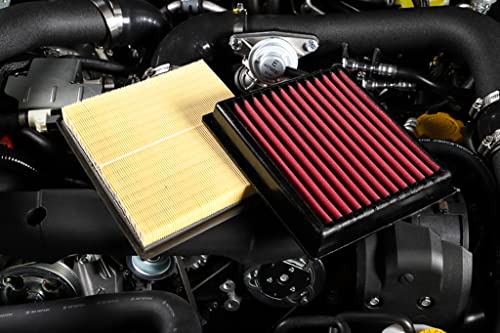 GrimmSpeed Dry-Con Performance Panel Air Filter (060089) Compatible with 19-20 Subaru STI