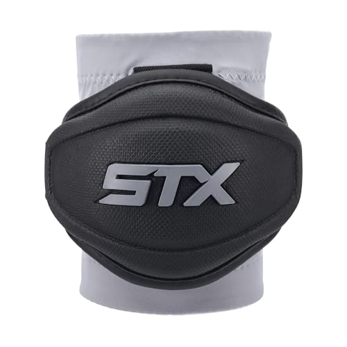 STX Stallion 1K Lacrosse Elbow Pads, Pair, Black, Medium