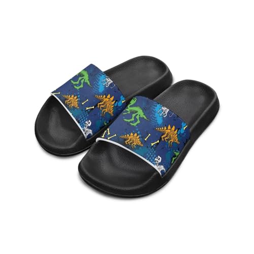 Kids Slides for Boys Cartoon Animal Quick Drying Beach Slide Toddler Pool Shower Flip Flops Slippers2