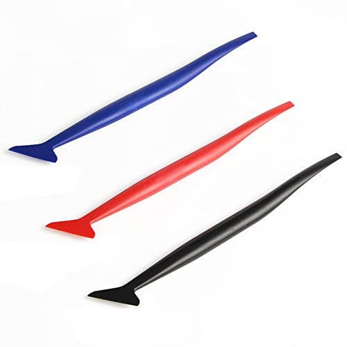 FOSHIO Car Wrapping Micro Squeegee Set 3 en 1 con Diferente dureza para Instalar envolturas y tintes de vehículos Cover