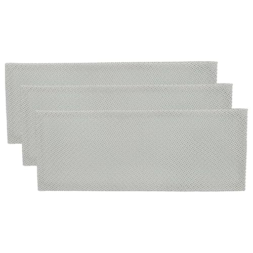vhbw 3x filtro anti-grasso sostituisce Bauknecht 481948048257 per cappa da cucina - 36,8 x 14,7 x 0,45 cm, metallo