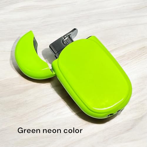 Encendedor NIVEK verde neón estilo retro vintage miniatura 5
