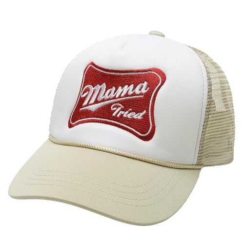 Image of Embroidered Lettering Print Truck Hat Baseball Cap Trucker Mesh Snapback Hat