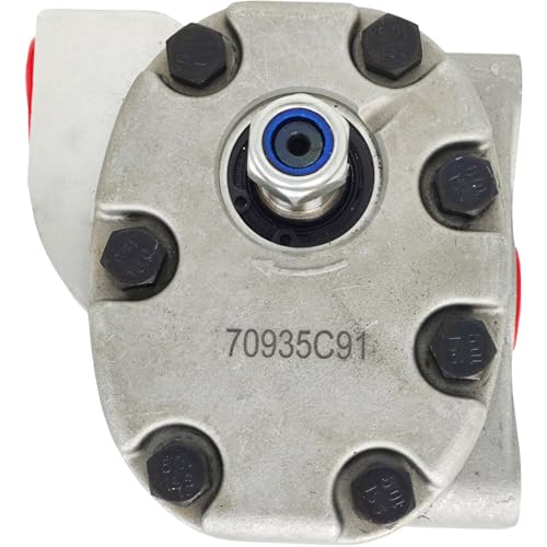 Image of XYZIL Hydraulic Pump 70935C91 Compatible with International Tractor 2504 2606 2806 460 660 330 340 560 3448 666 686 330 Hydro 186 Hydro 70 Hydro 86 Compatible with Farmall Tractor 460 504 656 806