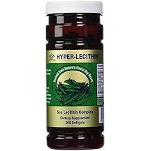 Nu Health Hyper-lecithin 200 Softgels Soy Lecithin Complex