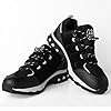 Jack Walker Mens Walking Ultra Lightweight Vent Low Rise Hiking Trekking Waterproof Trainers Ignite JW008 (11 UK, Black & White) #4