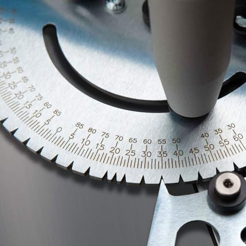 Jauge à onglets de précision avec clôture aluminium et butée de coupe répétitive pour table