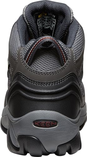 Image of KEEN Utility Men's Lansing Mid Height Steel Toe Waterproof Work Boots
