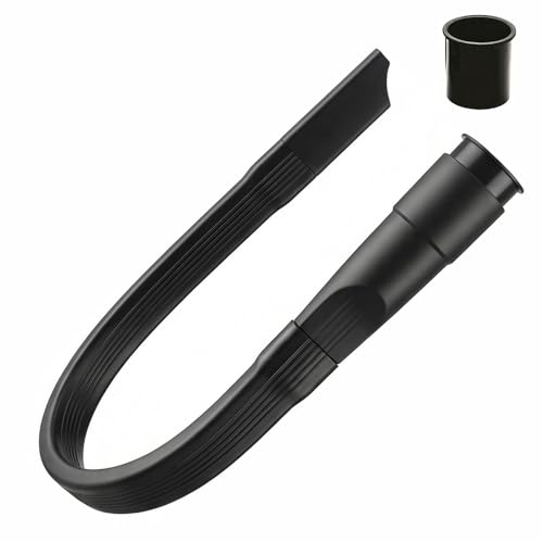 25' Flexible Vacuum Crevice Attachment Tool for Vacuum Hoses All 1-1/4' or 1-3/8' (32mm - 35mm) Flat...