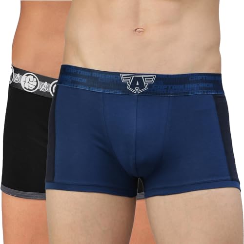 Image of Zoiro Men's Marvel Character Cotton Trunk Combo Pack |Colour's May Vary