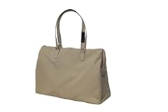 Weekender Bags for Women&comma; Travel Duffel Overnight Carry On Holdall Bag&comma; Sports Gym Sholder Tote&comma; Beige&comma; M