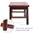 GINOYA Stick Furniture Sliders, 20pcs 1inch Teflon Furniture Glides for Carpet Tile Hardwood (Coffee)